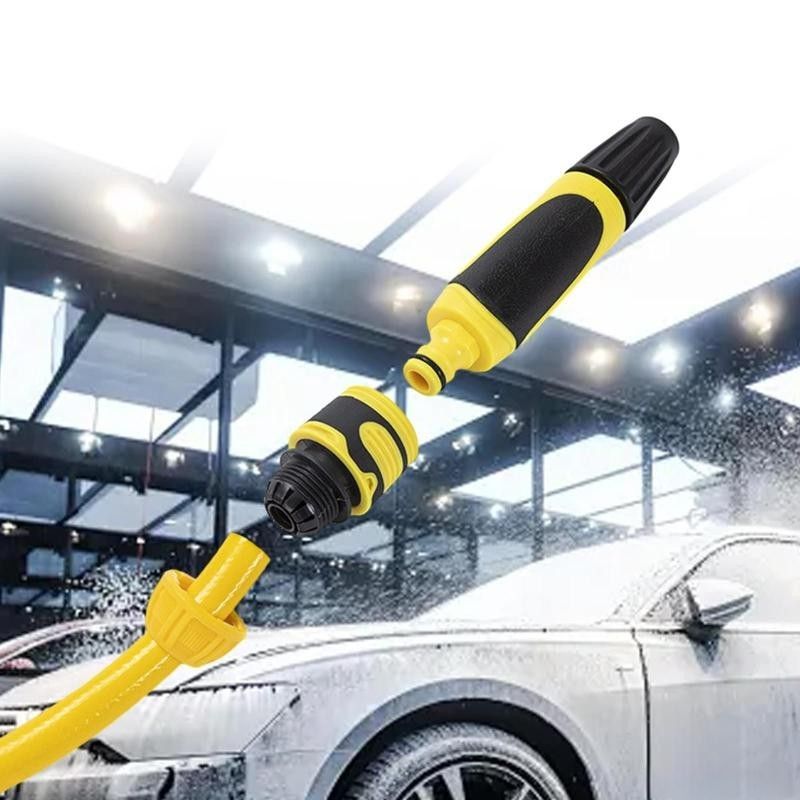 Adjustable Spray Nozzle for Versatile Outdoor Cleaning