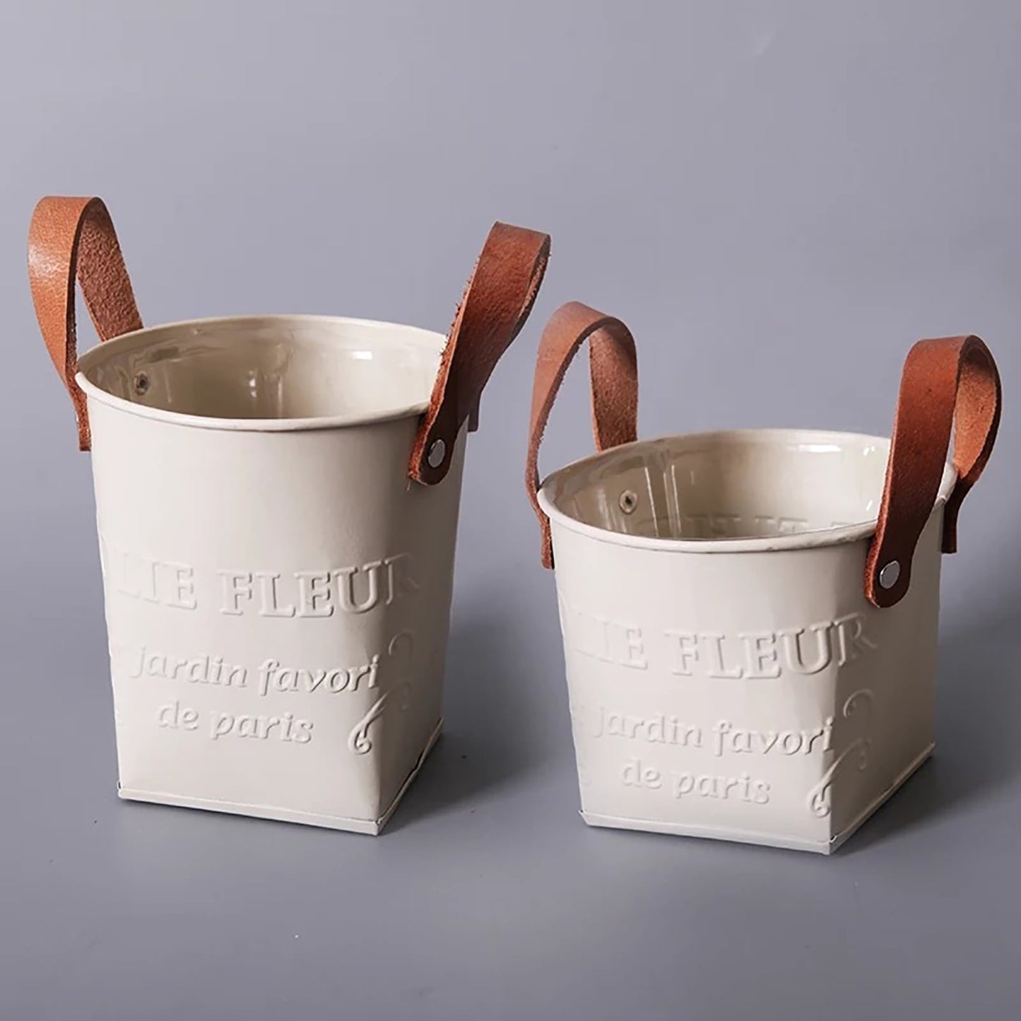 Planters with Convenient Lift Handles for Easy Movement