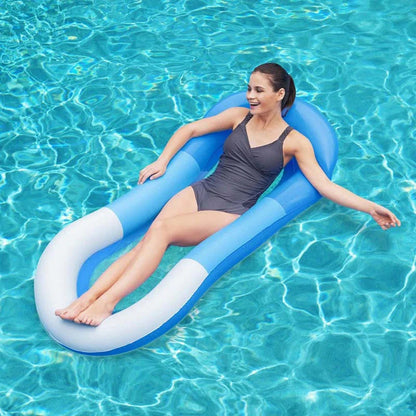 Inflatable Water Hammock – Comfortable Floating Lounge for Pool and Beach