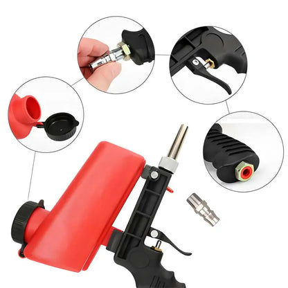 Multipurpose Sandblasting Gun – Powerful & Accurate for Rust Removal, Cleaning & Surface Treatment – 90 PSI Air Pressure System