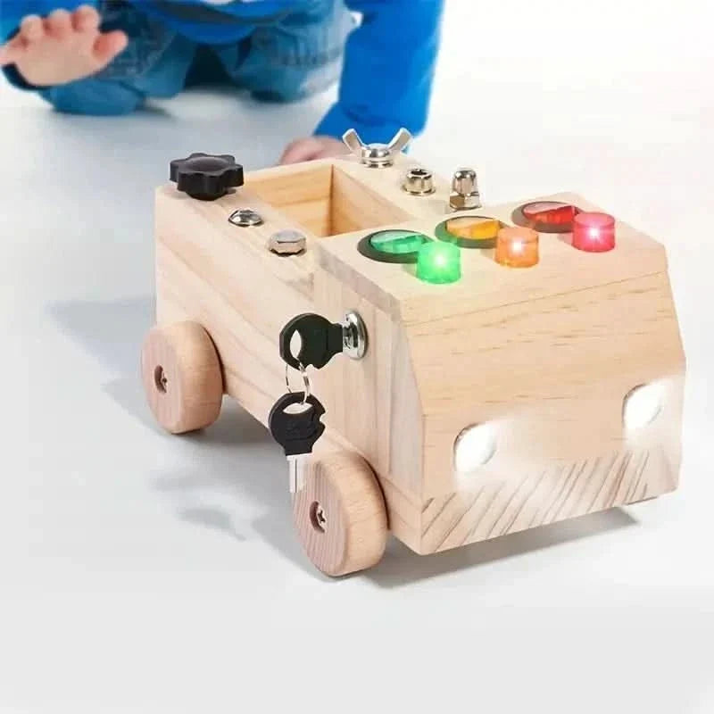 Activity Toy for Toddlers – Busy Board for Interactive Play
