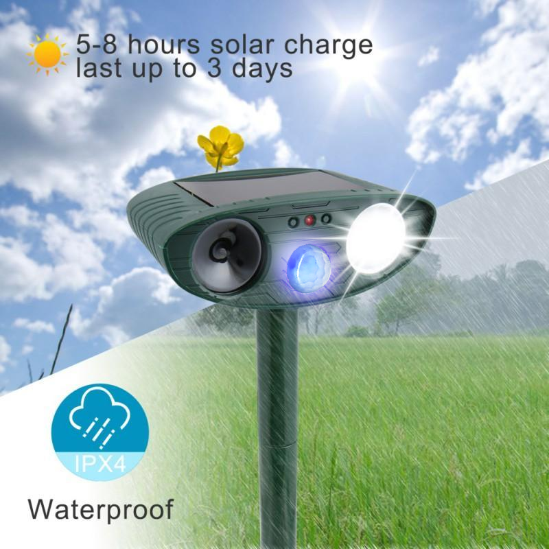 Ultrasonic Deer Repellent - Get Rid of Deer in 48 Hours