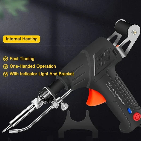 Versatile 60W Soldering Iron Set with Light for Electronics
