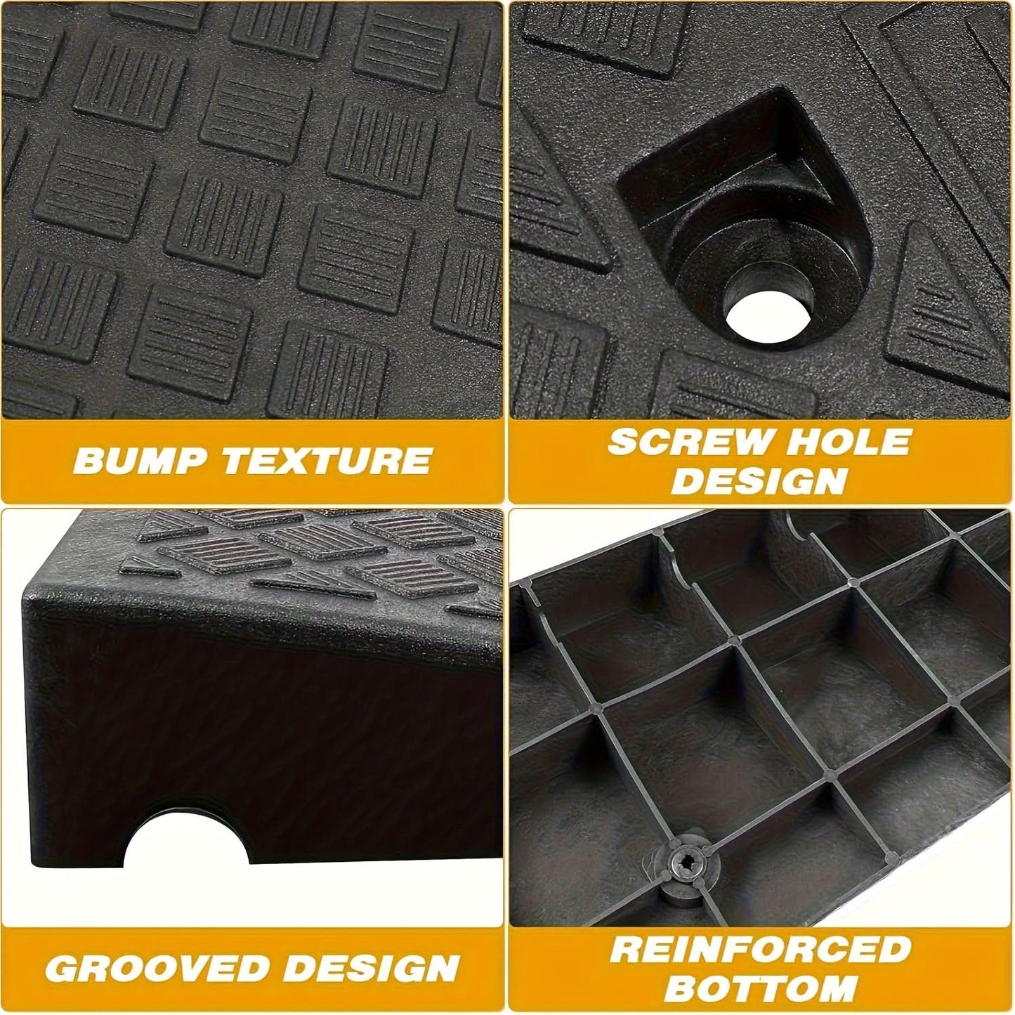 Portable Non-Slip Ramps for Easy Access and Mobility