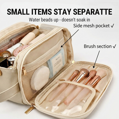 Instant Makeup Organizer with Easy Snap Closure