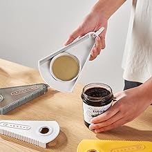 All-in-One Jar, Bottle & Package Opener with Non-Slip Grip