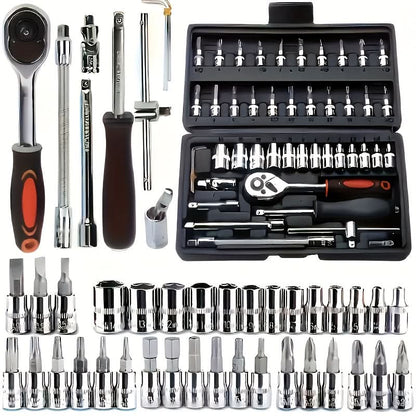Versatile Repair Tool Set for Home and Garage Applications