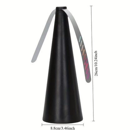 Portable Battery-Operated Outdoor Fan for Mosquito and Fly Control