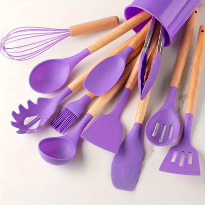 Set of 12 Kitchen Tools and Utensils