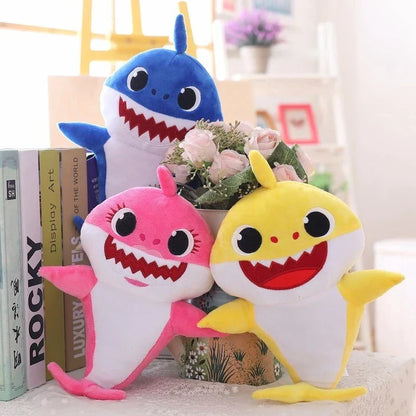 Illuminated Musical Plush Shark Toy