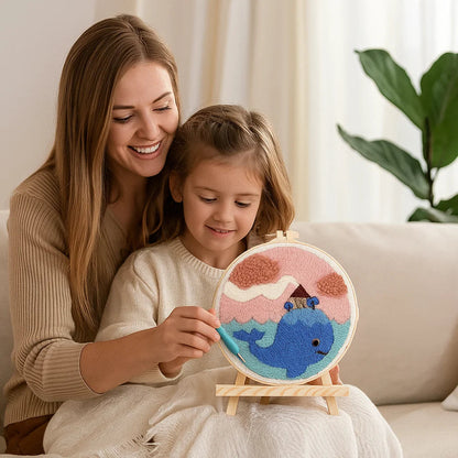 Quick Relaxation and Beautiful Embroidery Art Creation
