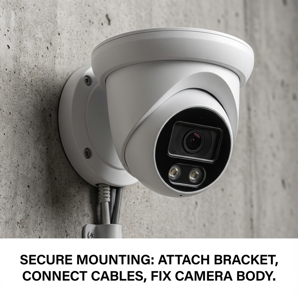 Night Vision Security Camera with High Precision