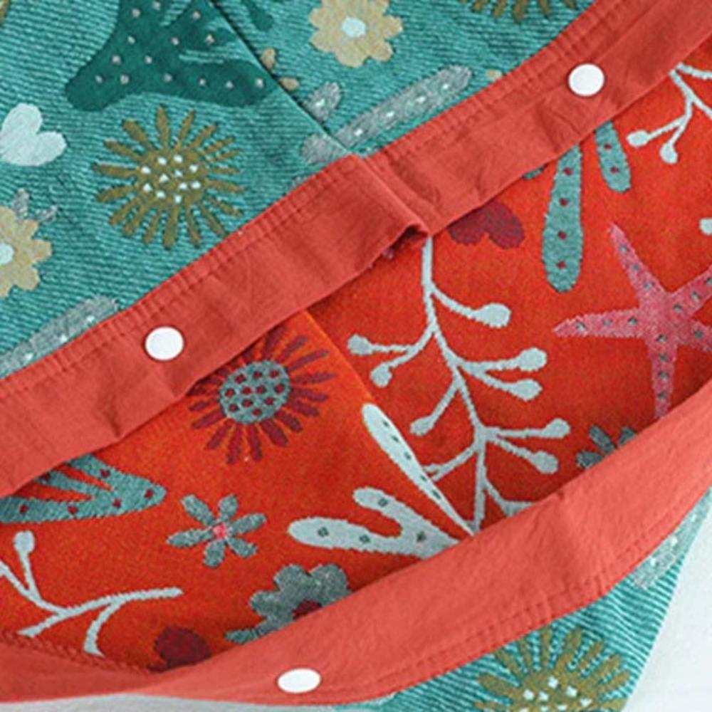 Luxurious Cotton Pillowcases with Reversible Floral Design