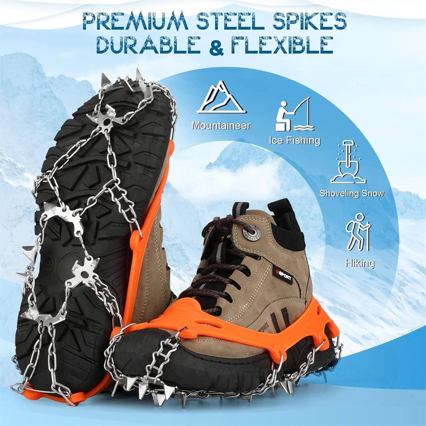 Safe Walking on Ice and Snow – Anti-Slip Traction Devices
