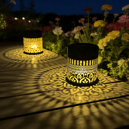 Solar Projection Light for Stylish Outdoor Atmosphere