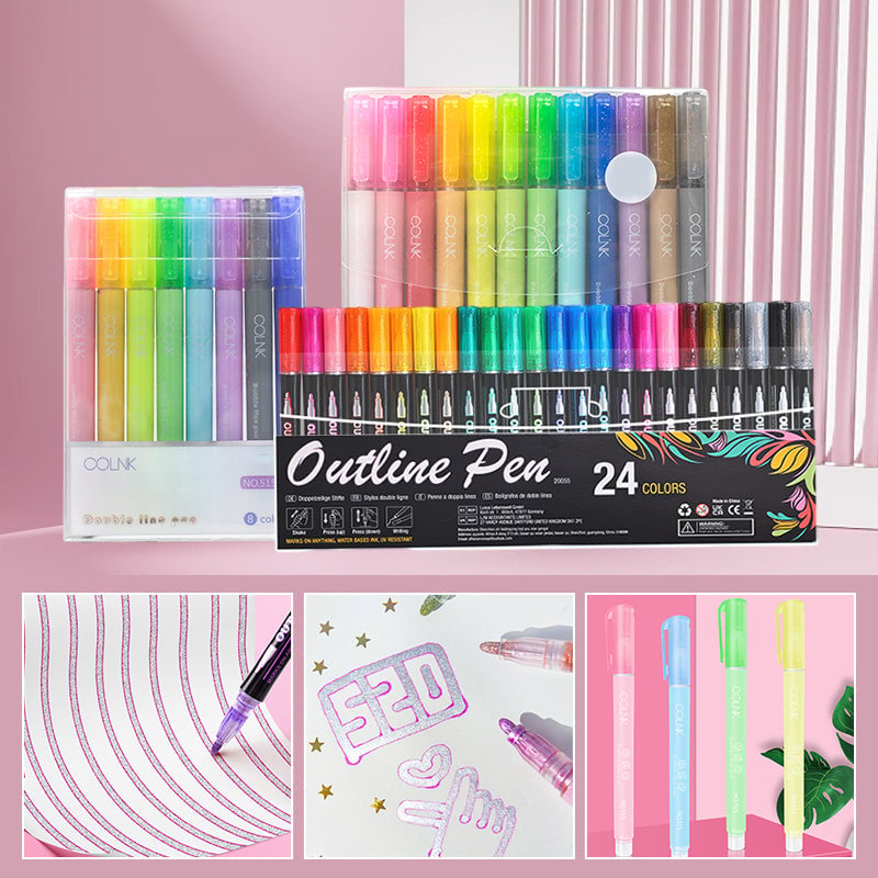 Marker Set - Colorful Overview for Creative Projects