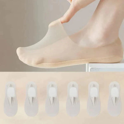 Lightweight Ice Silk Socks | Breathable & Invisible Design