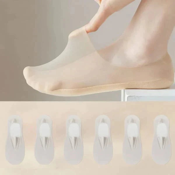 Lightweight Ice Silk Socks | Breathable & Invisible Design