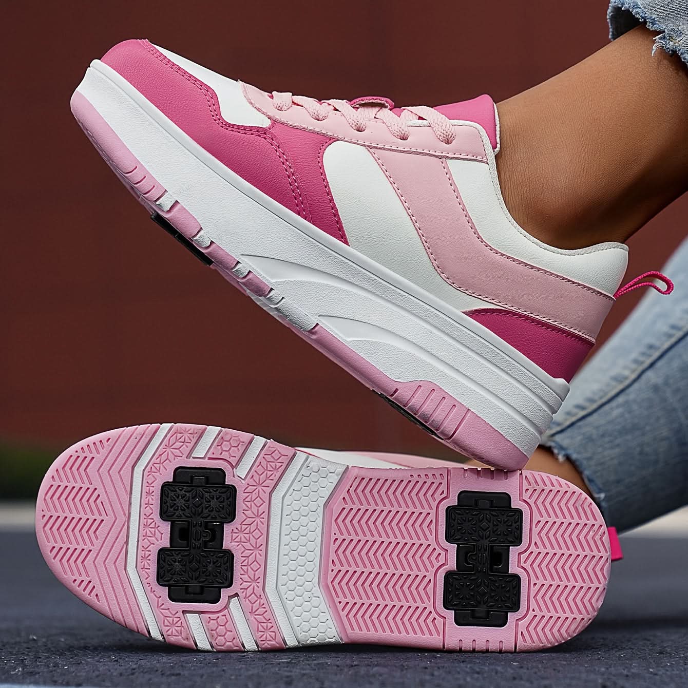 Patchwork Design Outdoor Sneakers for Walking