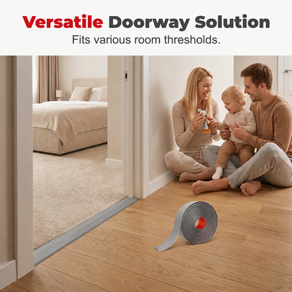Self-Adhesive Floor Transition Strip | Durable PVC Doorway Solution