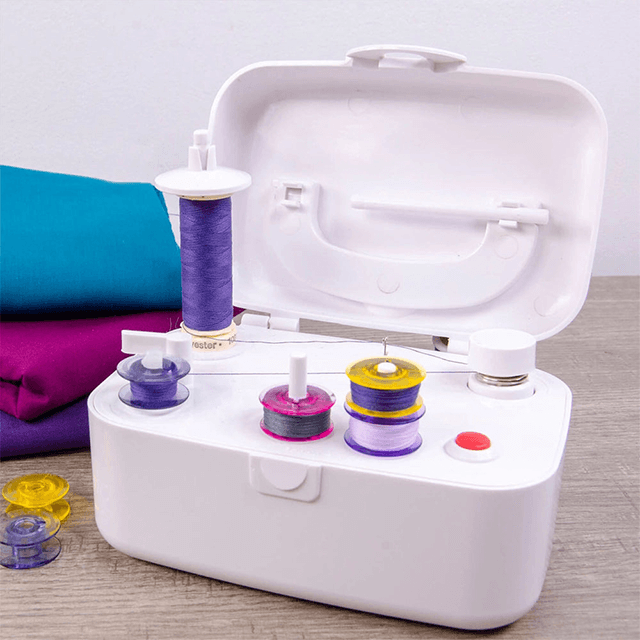 Portable Spool Winder for Quick Sewing – Never Stop Stitching Again