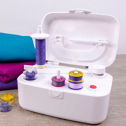 Portable Spool Winder for Quick Sewing – Never Stop Stitching Again