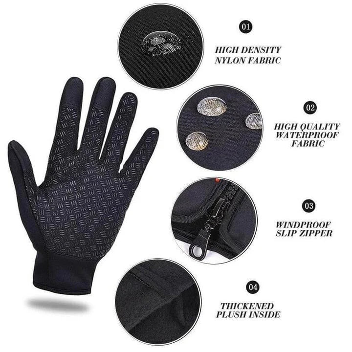 Insulated Weather-Resistant Gloves for Winter Adventures