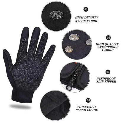 Insulated Weather-Resistant Gloves for Winter Adventures