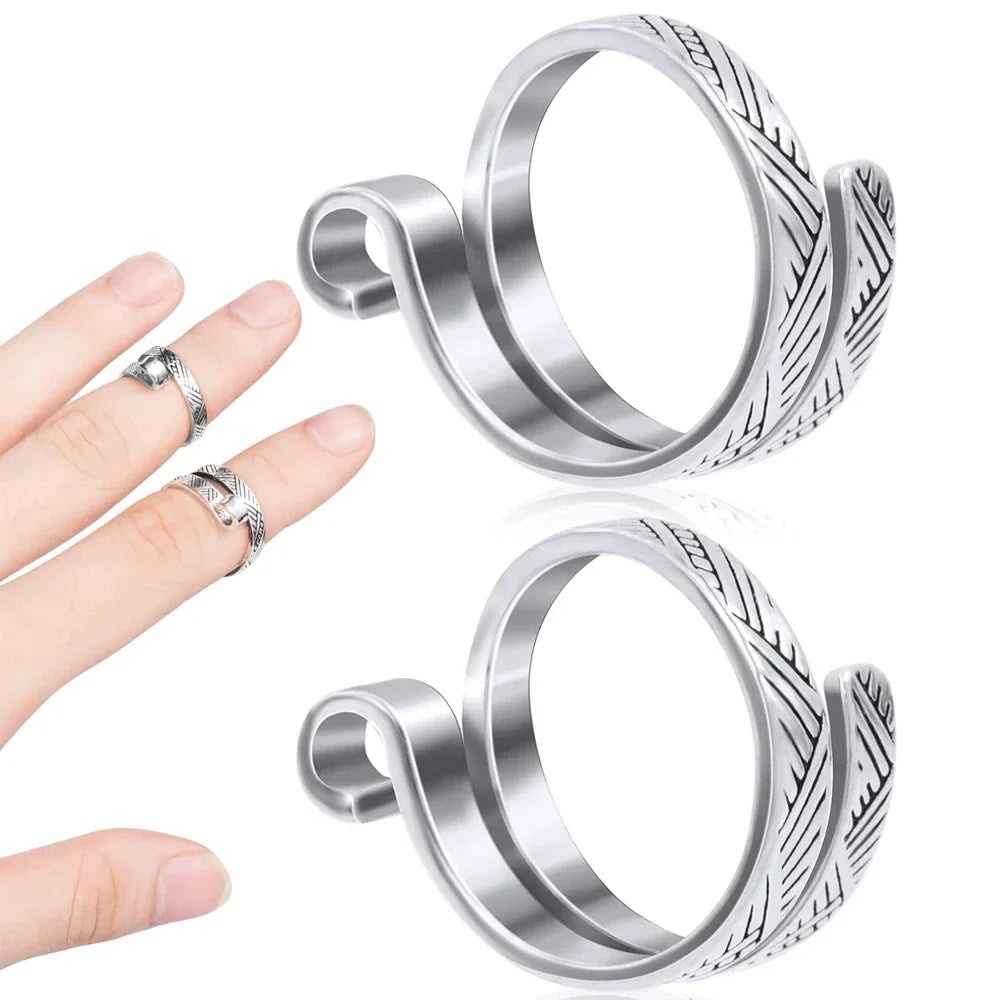 Buy One Get One Free | Crochet Ring – Extended Knitting Without Hand Strain or Yarn Breakage