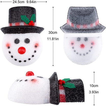 Porch Light Covers in Snowman Design