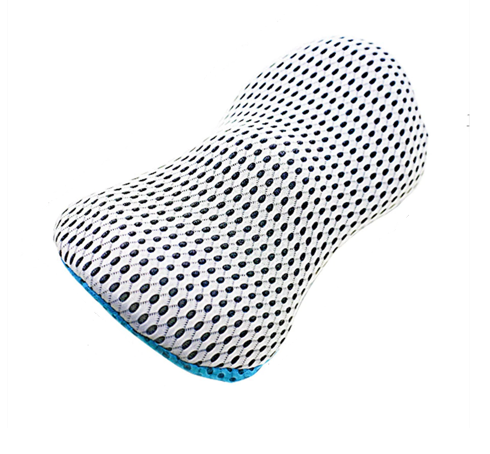 Neck and Lumbar Support Pillow for Cars – Mesh Design