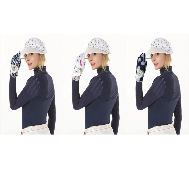 Women's Golf Gloves with Print Design