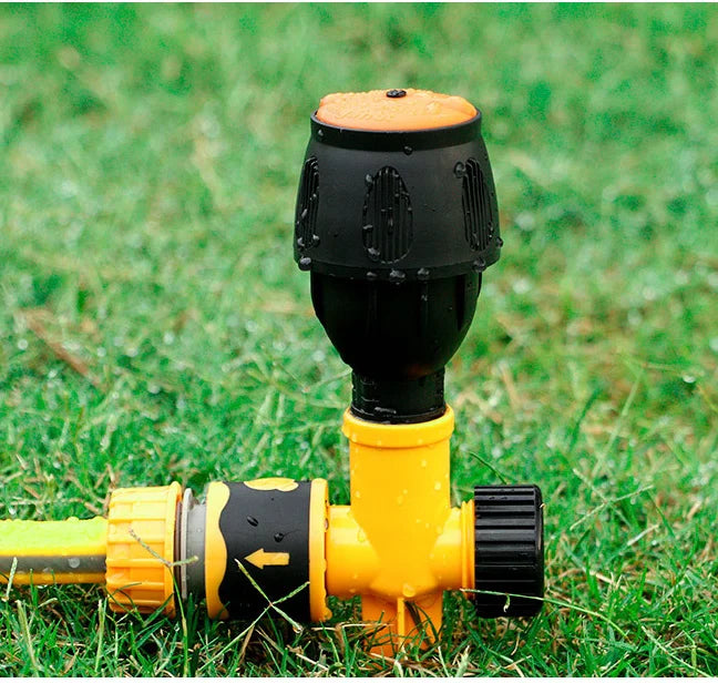 All-Angle Automatic Lawn Sprinkler System for Gardens - 65ft Coverage