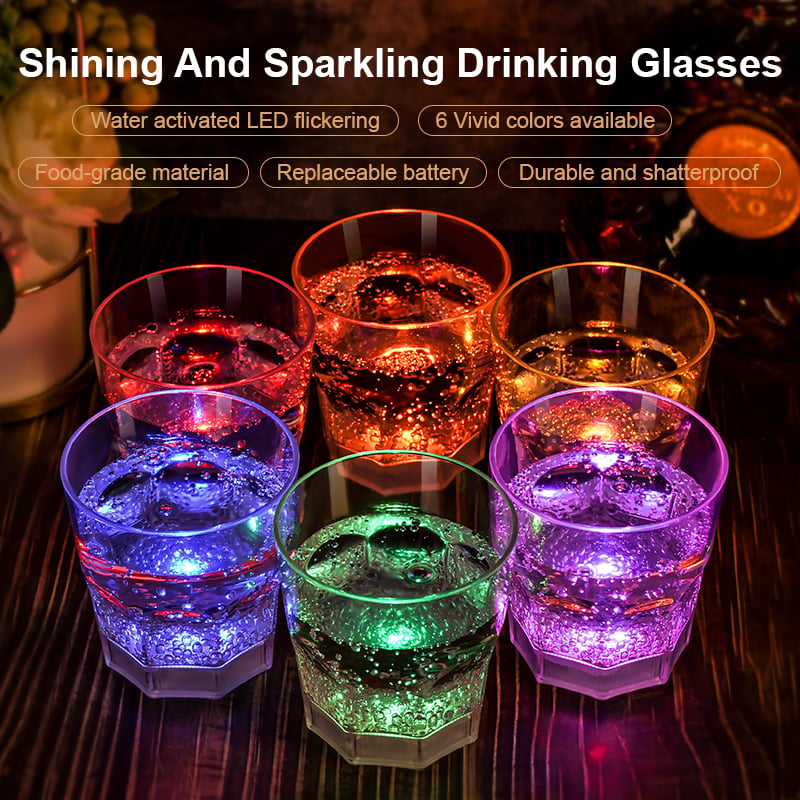 GlowCups - Illuminated Party Glasses for Every Occasion