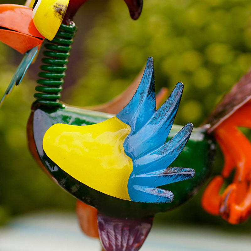 Transform Your Garden with Stunning Handmade Steel Rooster