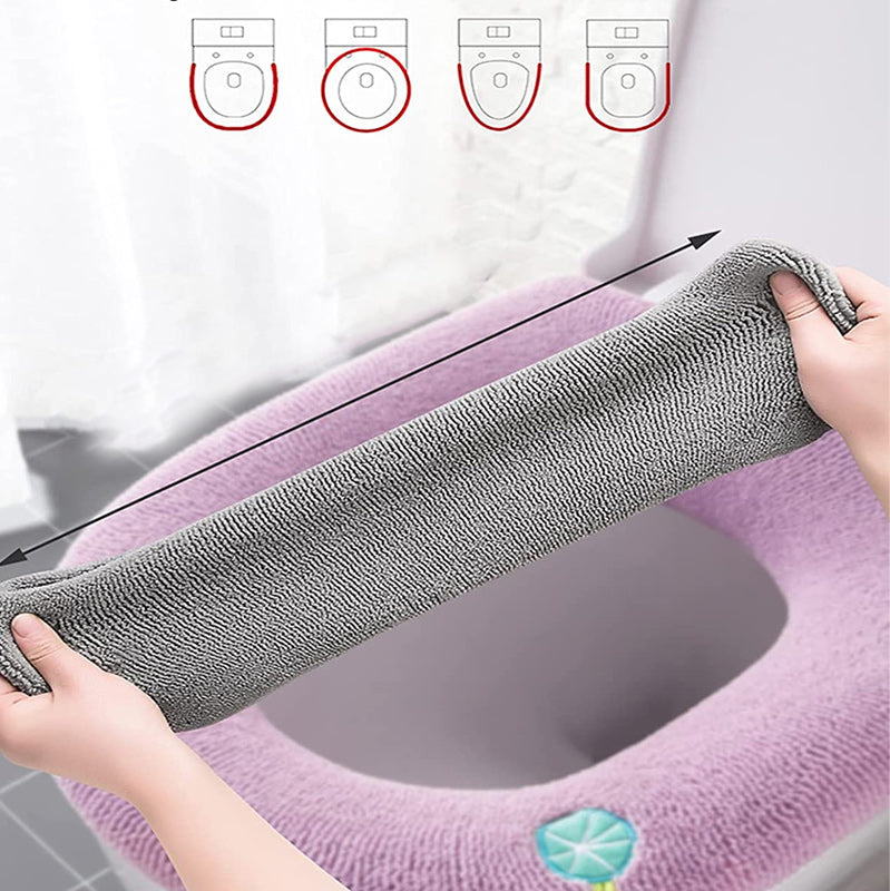 Instant Warm and Comfortable Toilet Seat Cushion
