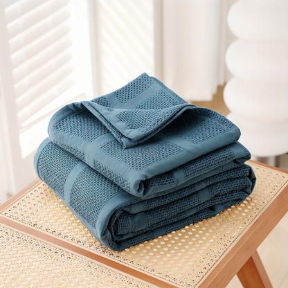 Cozy Comfort Year-Round Without Overheating - Waffle Cloud Design