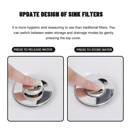 DrainGuard Pro - Universal Sink Strainer Solution
