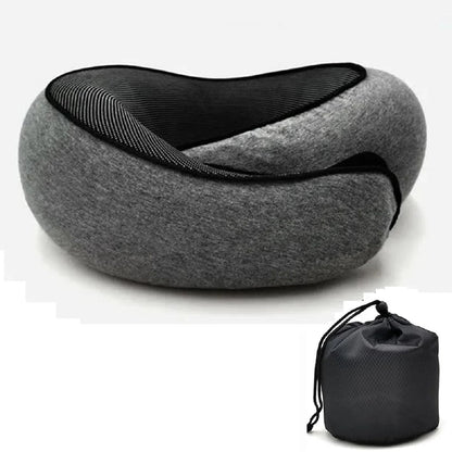 Neck Travel Pillow with U-Shaped Memory Foam Support