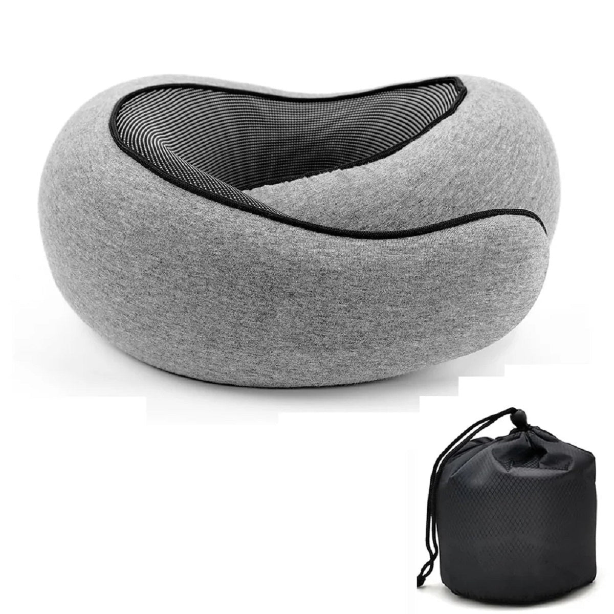 Neck Travel Pillow with U-Shaped Memory Foam Support