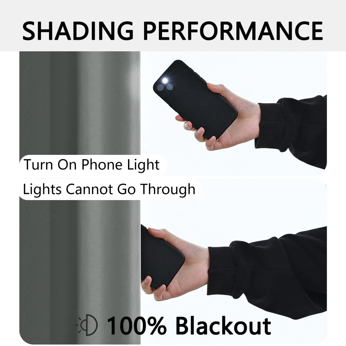 Dark Color Curtain