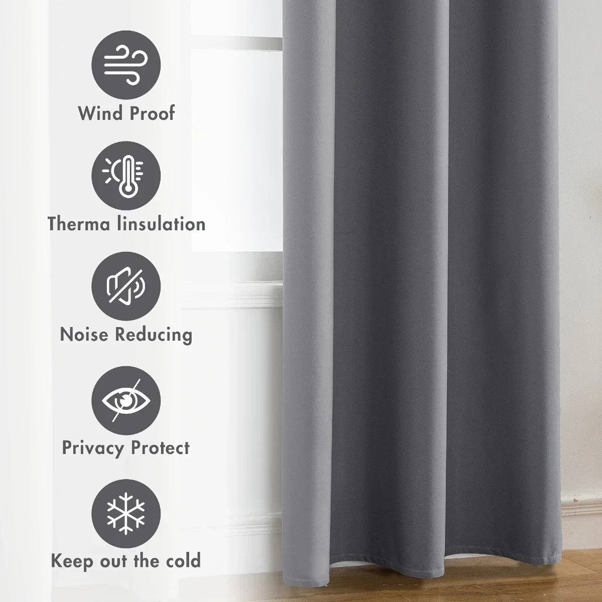 Dark Color Curtain