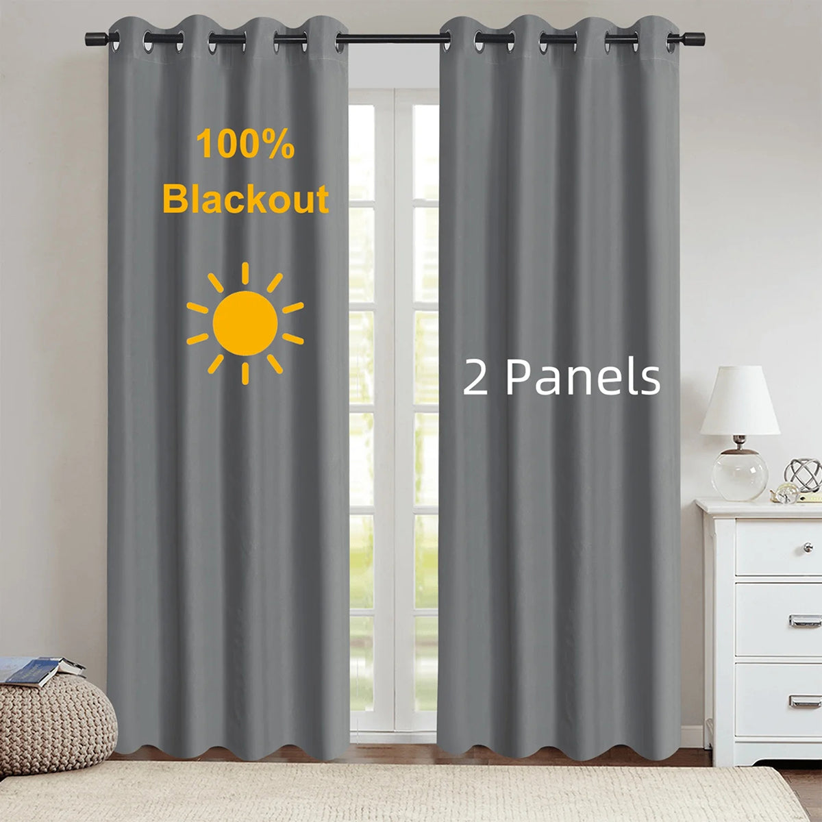 Dark Color Curtain