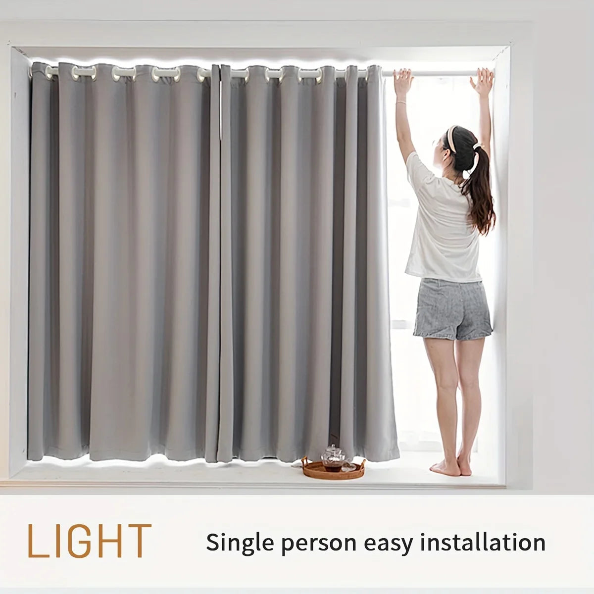 Dark Color Curtain