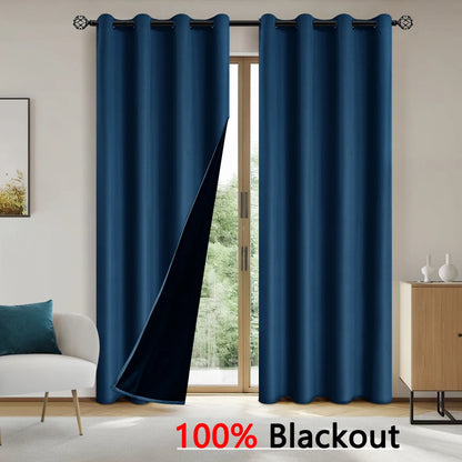 Dark Color Curtain
