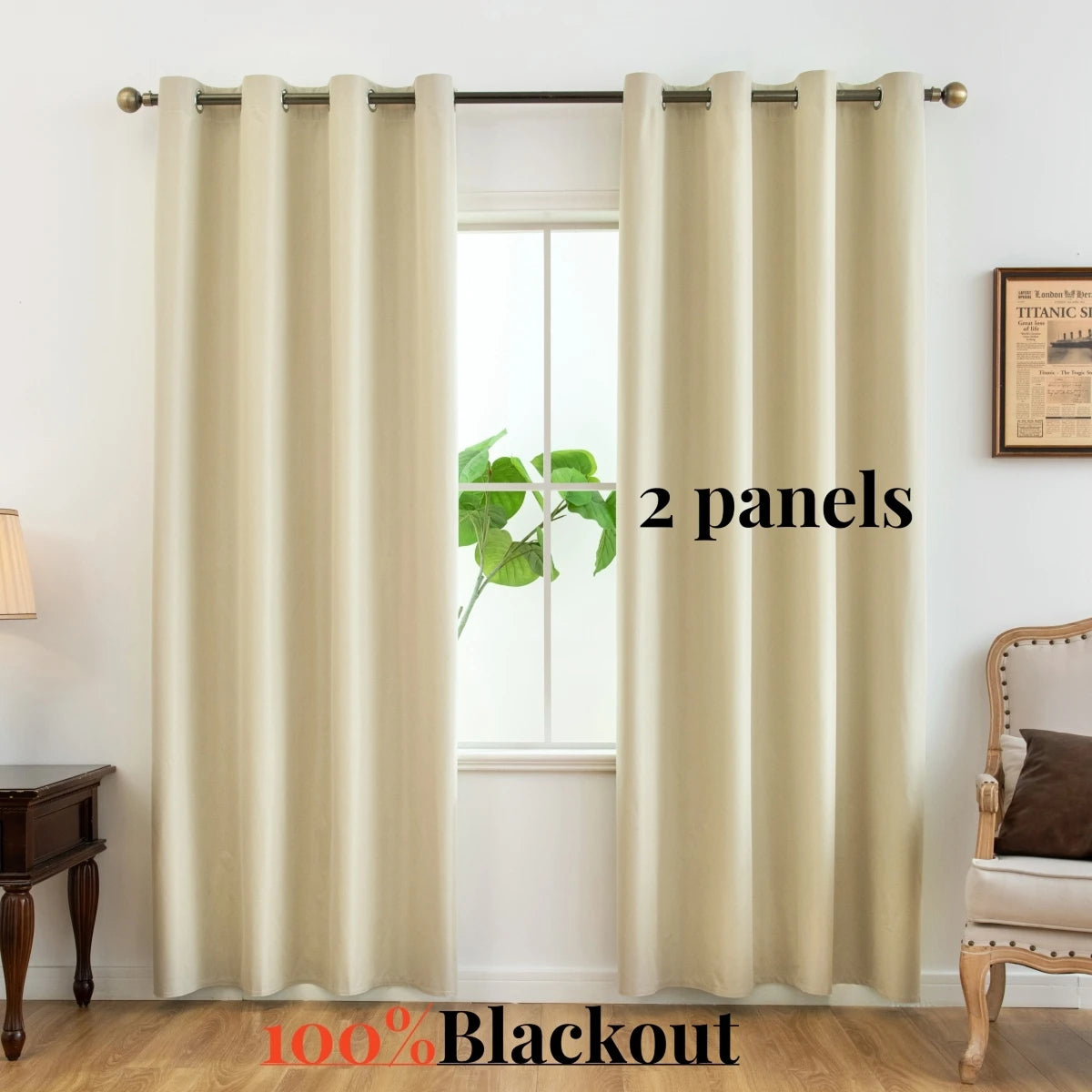 Dark Color Curtain