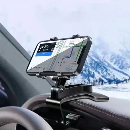 360-Degree Adjustable Car Phone Mount – Hands-Free Navigation Solution