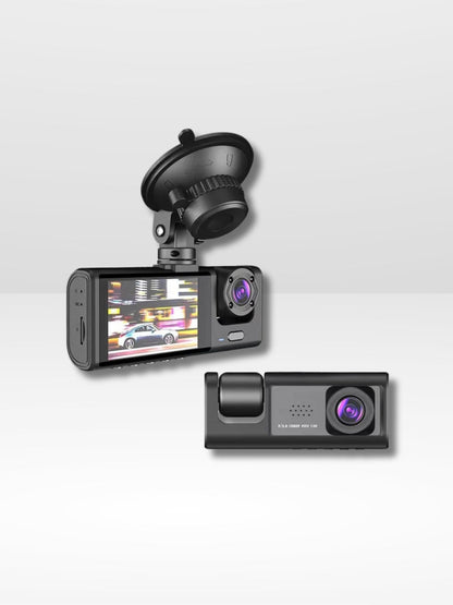 Full HD Dash Cam with Dual Front and Rear View