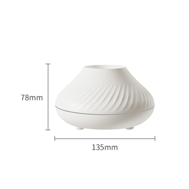 Portable Mist Maker with Flame Illumination | 130ml Aroma Diffuser & Night Light