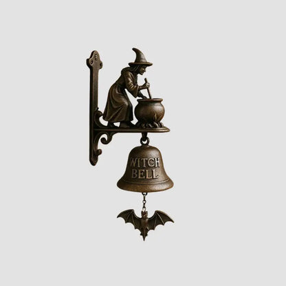 Weatherproof Decorative Doorbell Luna – Antique Witch Design for Indoors and Outdoors